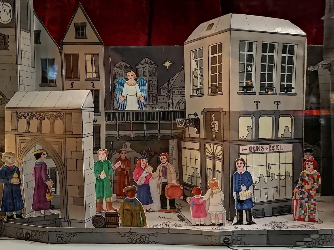 Papierkrippe (c) M.Thomas